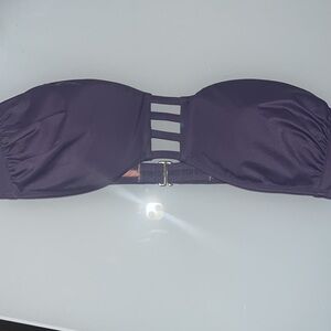 Victoria’s Secret - Strapless Bandeau Bikini Top with cut-out - Purple (Medium)